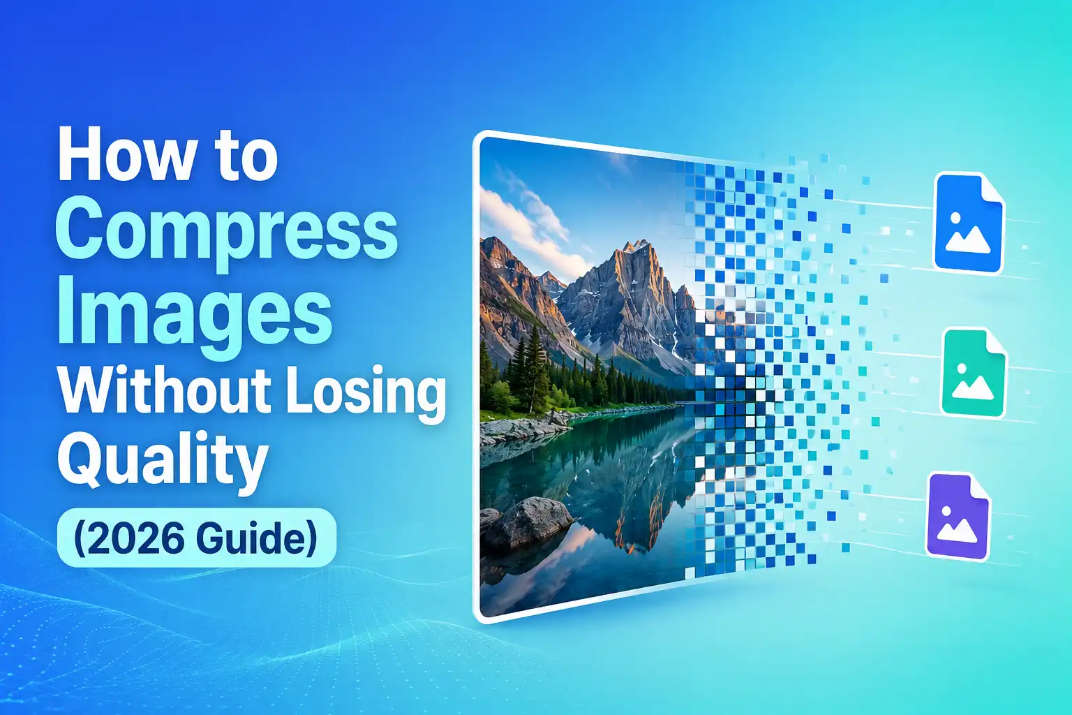 How to Compress Images Without Losing Quality (2026 Guide)
