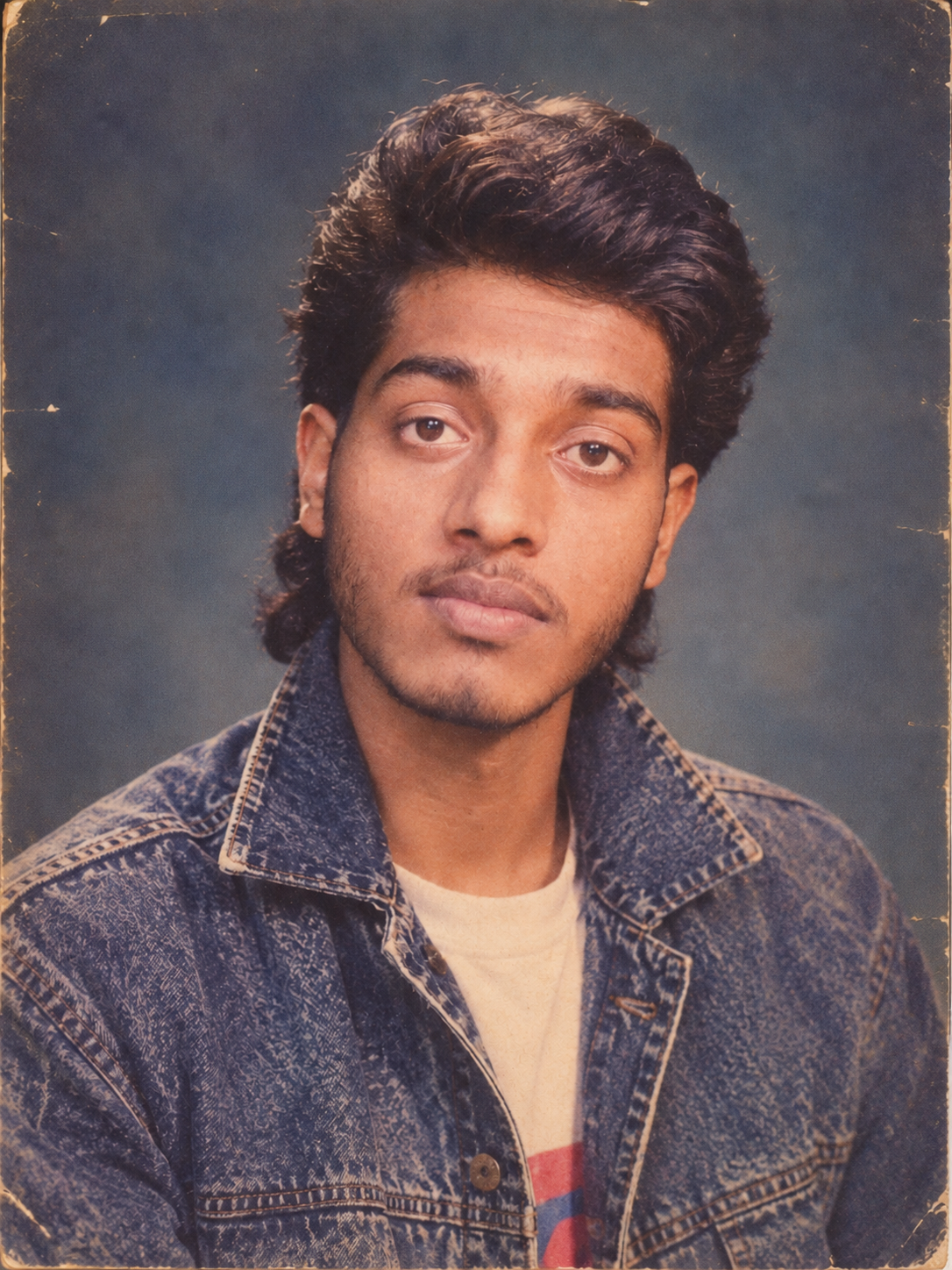 1980s studio portrait Man