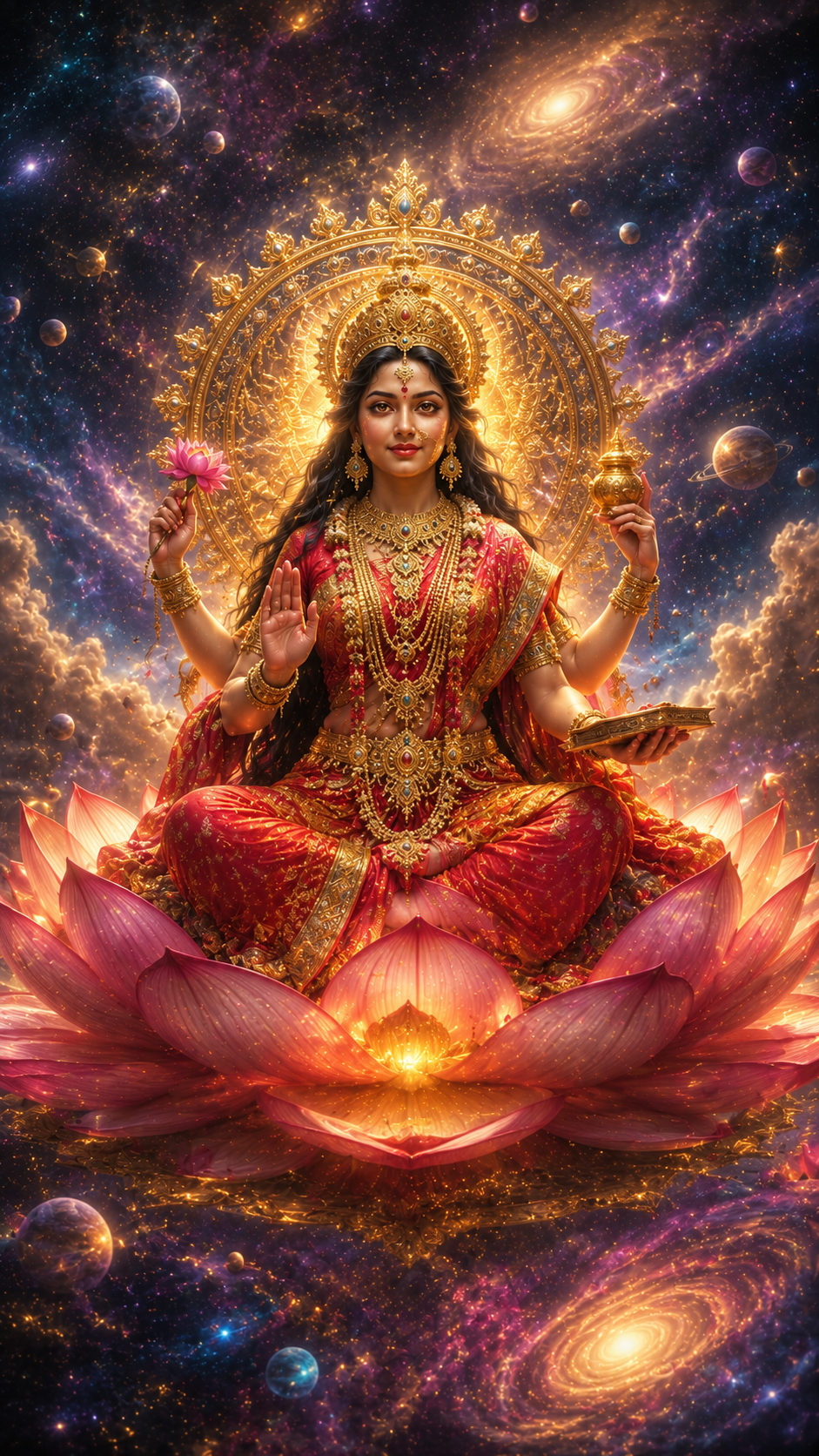 Goddess Bhuvaneshwari sacred Hindu Devi wallpaper HD